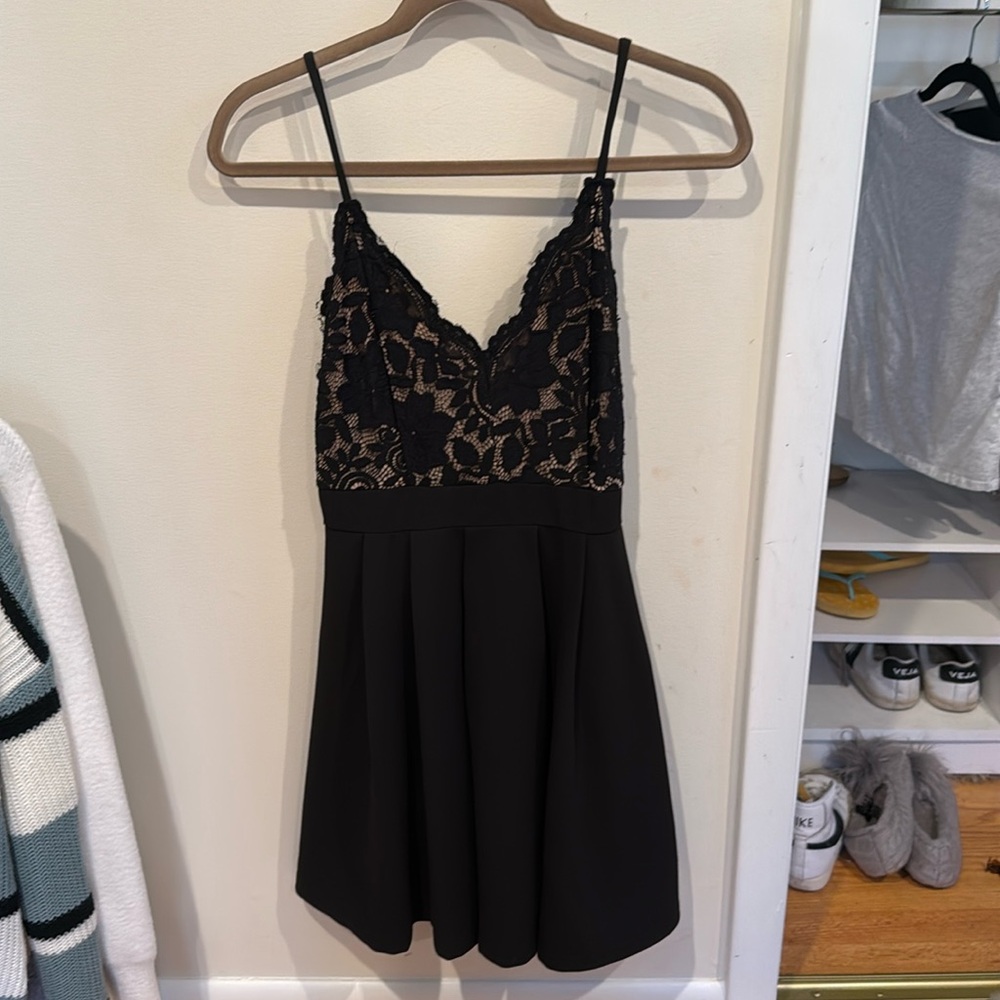 Fancy Windsor Dress - Black